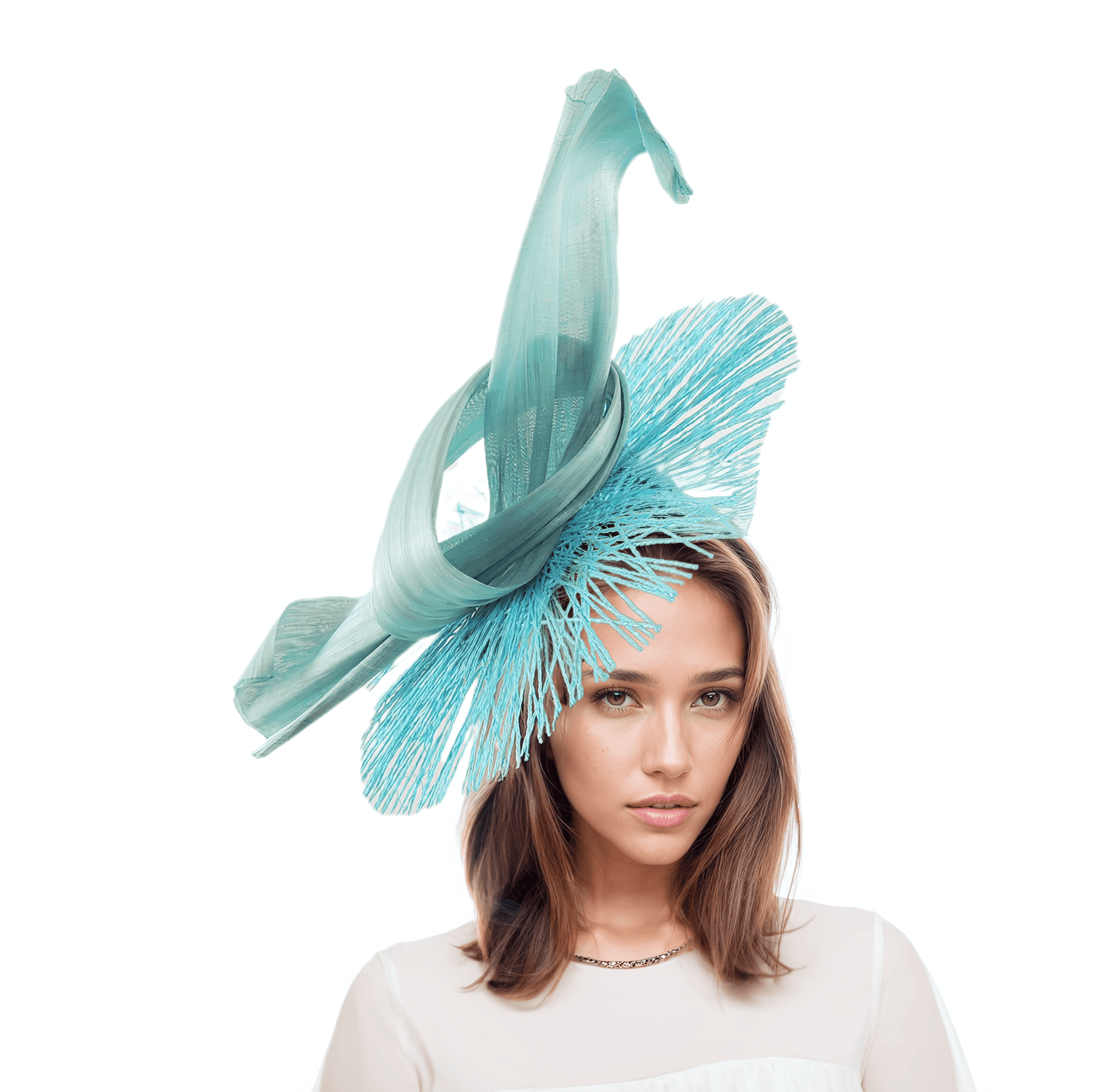 Faye Silk Bow Knot Royal Ascot Saucer Fascinator Hat