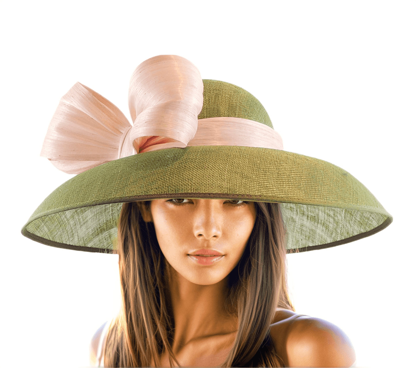 Saskia Classic Audrey Hepburn Style Royal Ascot Kentucky Derby Hat