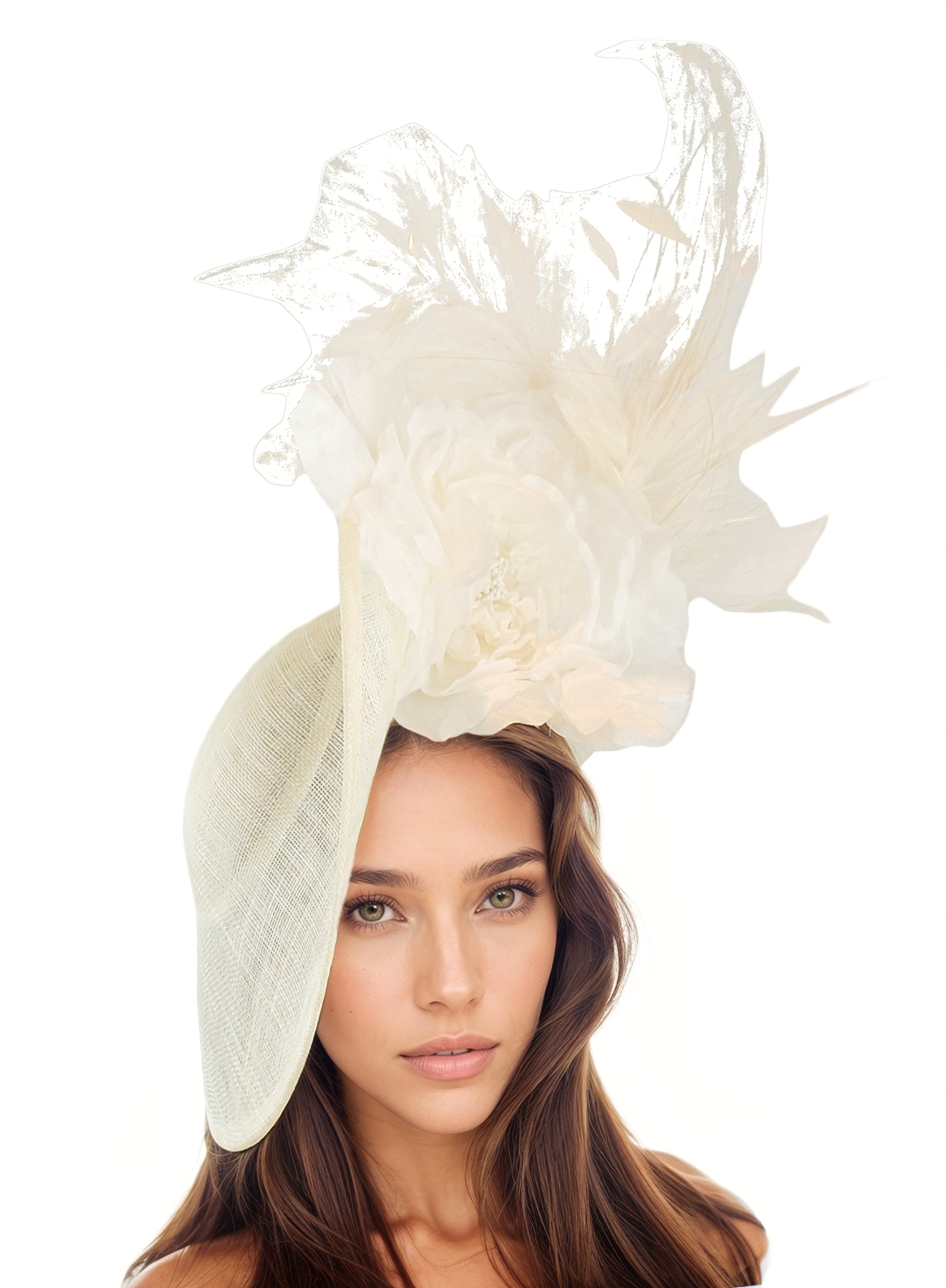 Saucer hats and 2024 fascinators