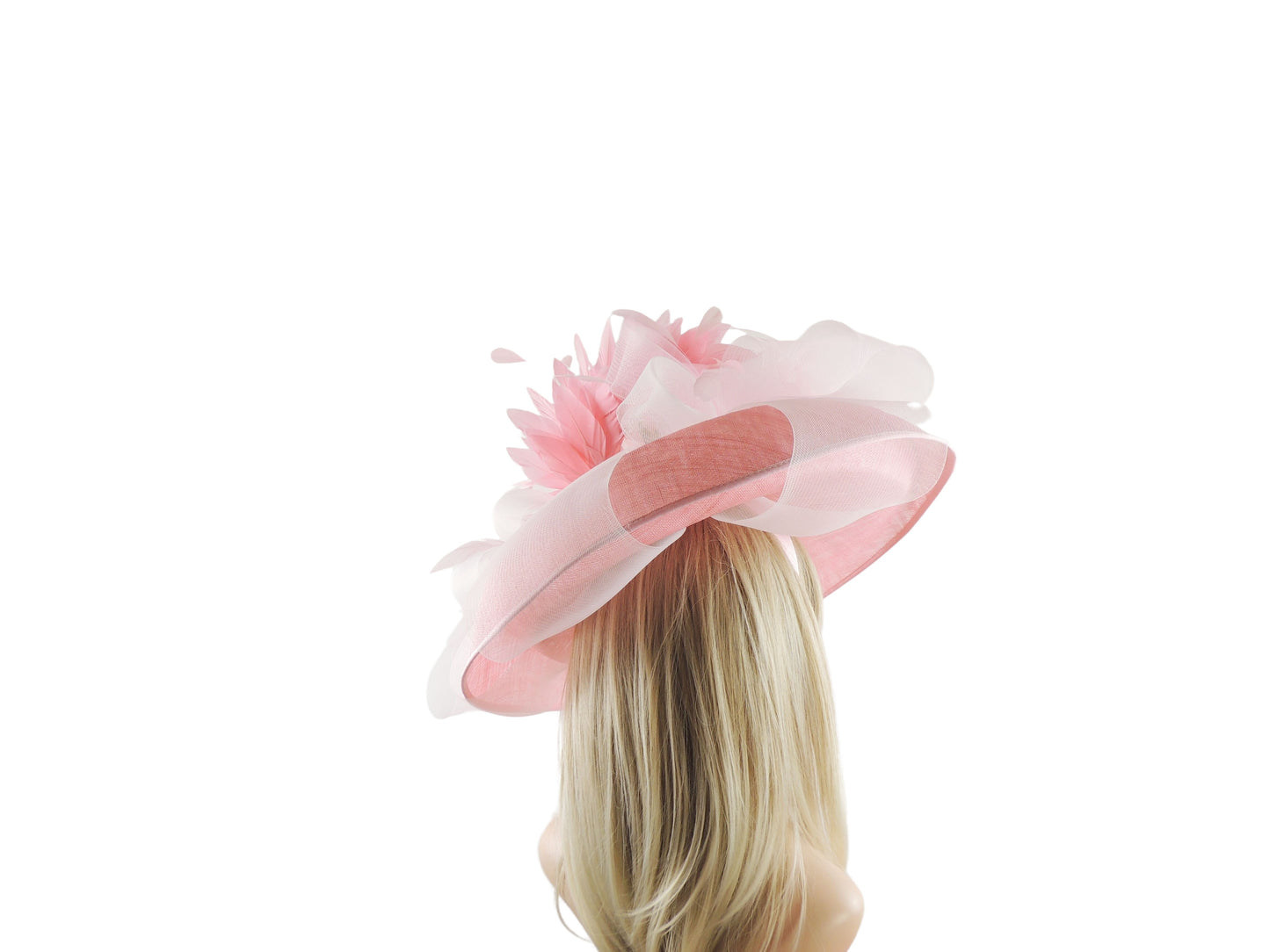 Adriana X-Large Mother of The Bride Ascot Fascinator Hat