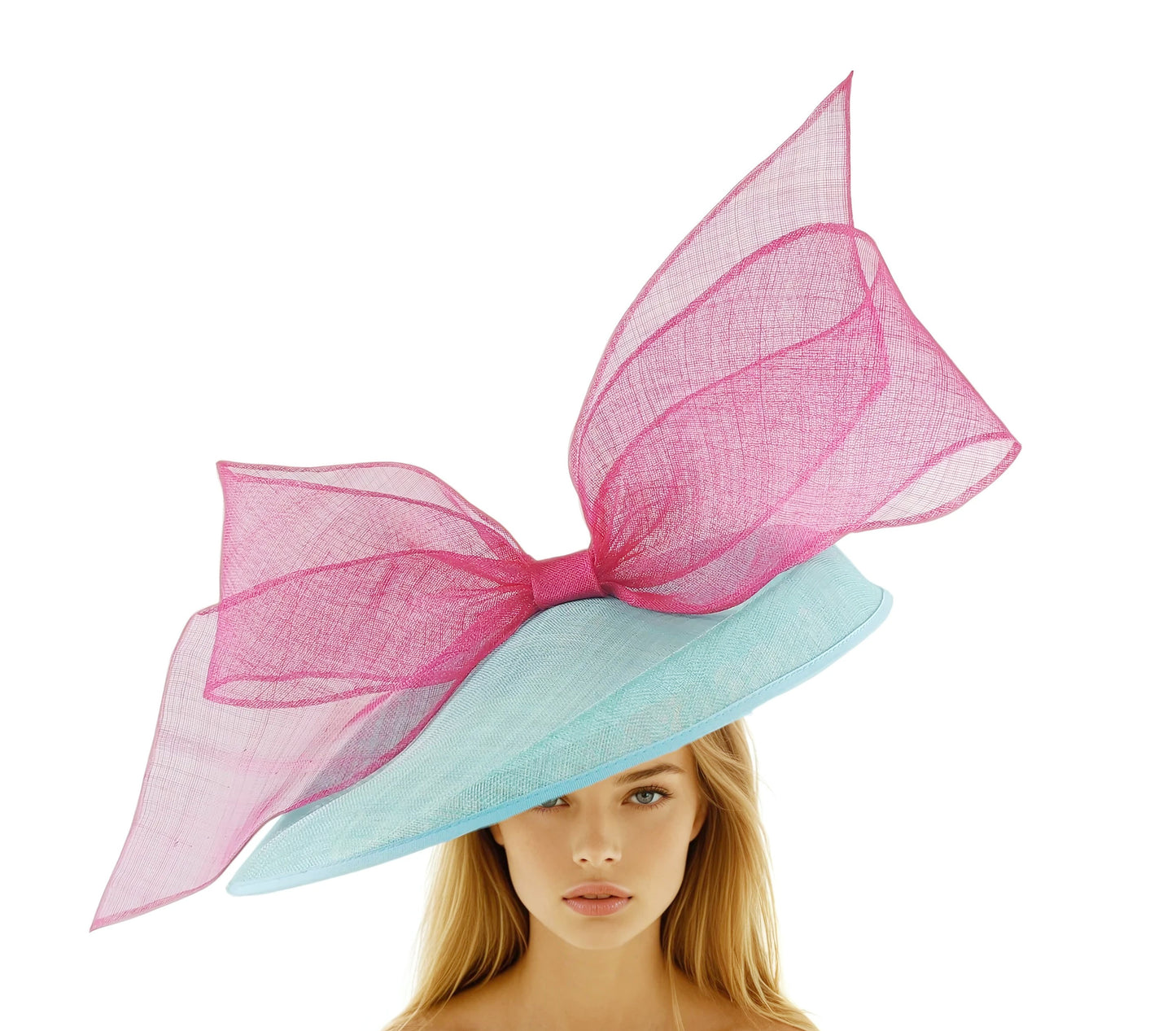 Barn Owl Large Bow Saucer Royal Ascot Fascinator Hatinator