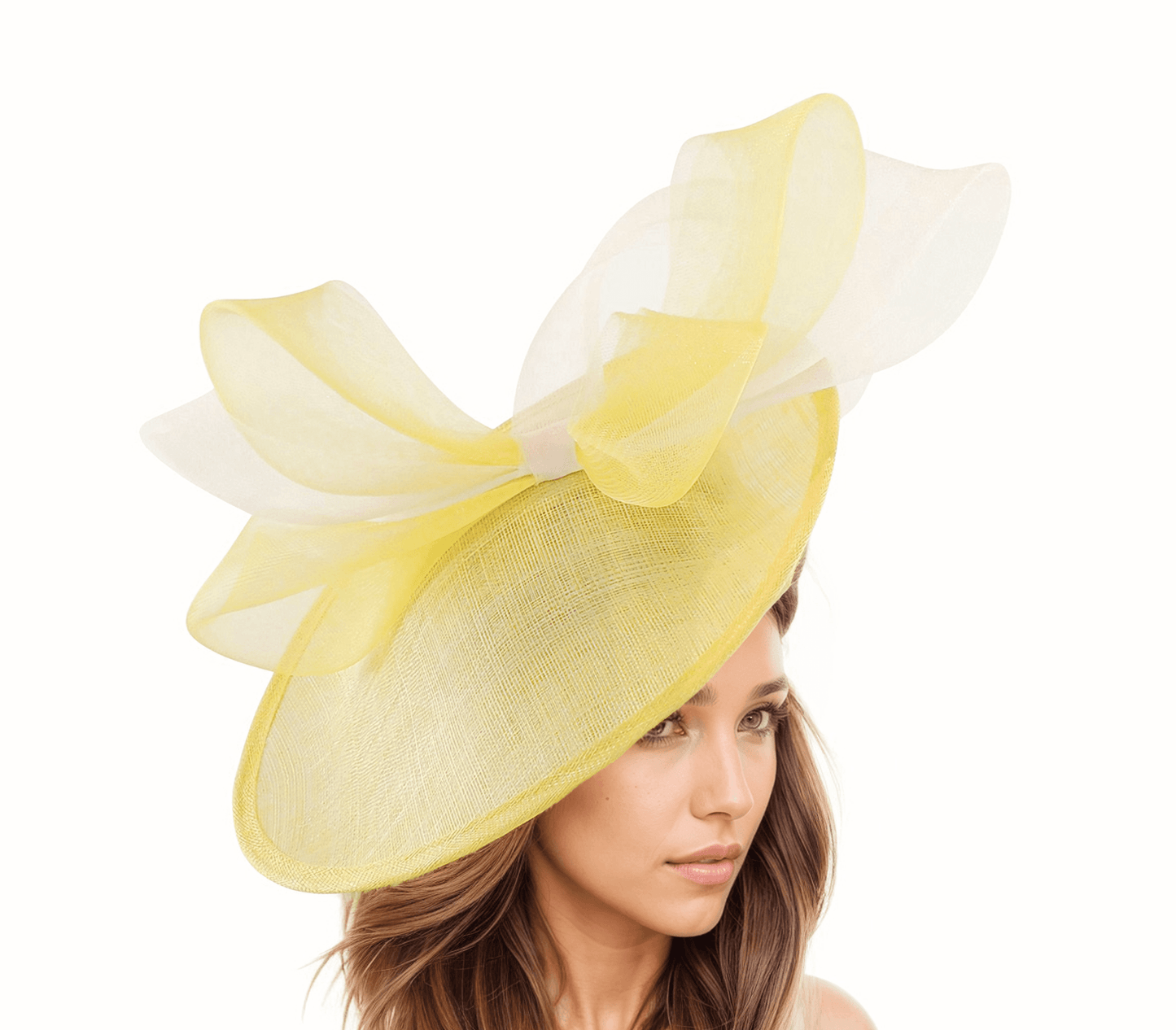 Brita Saucer Disc Wedding Kentucky Derby Fascinator