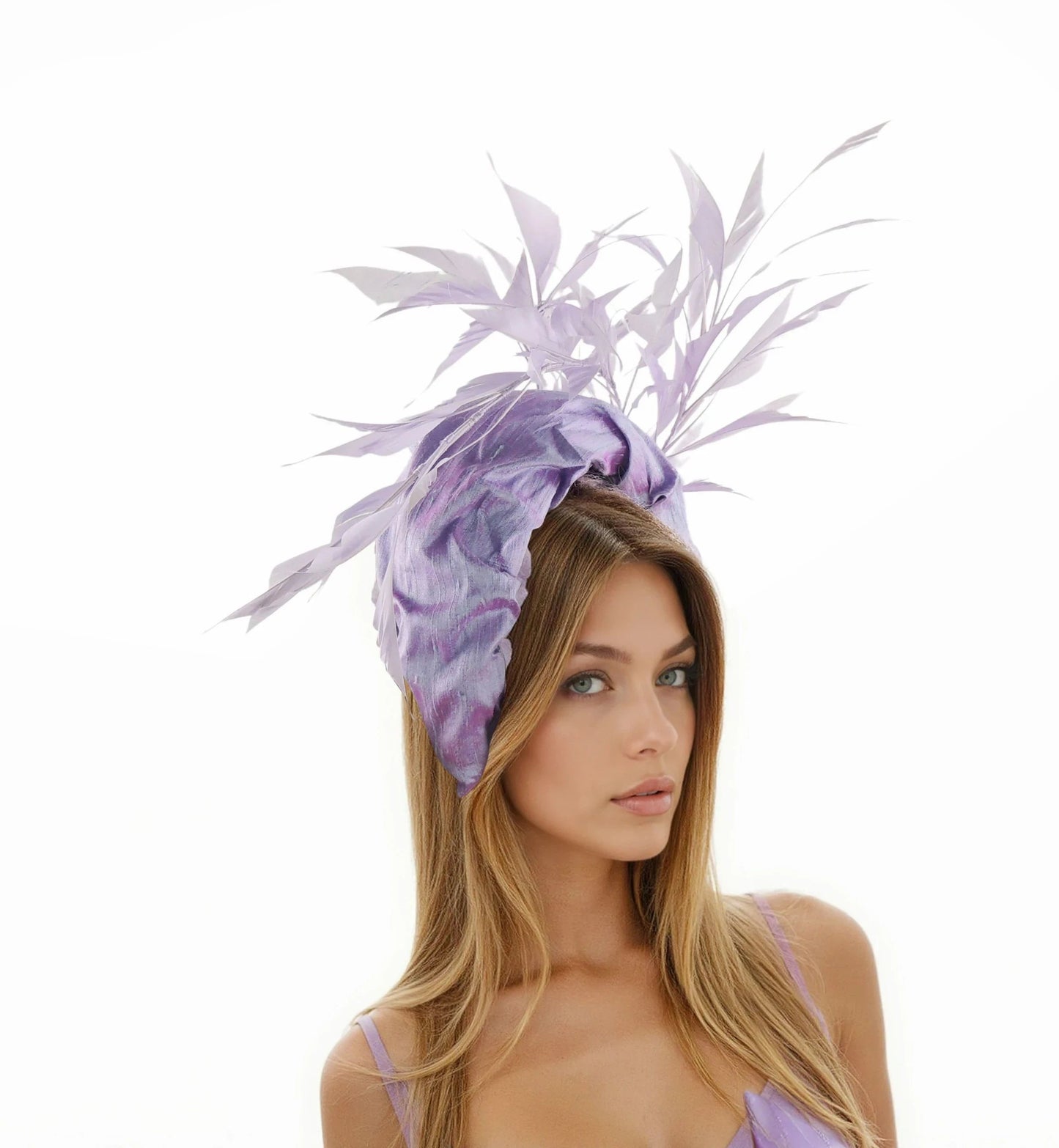 Antonia Sillk Super Padded Aliceband Fascinator Hat