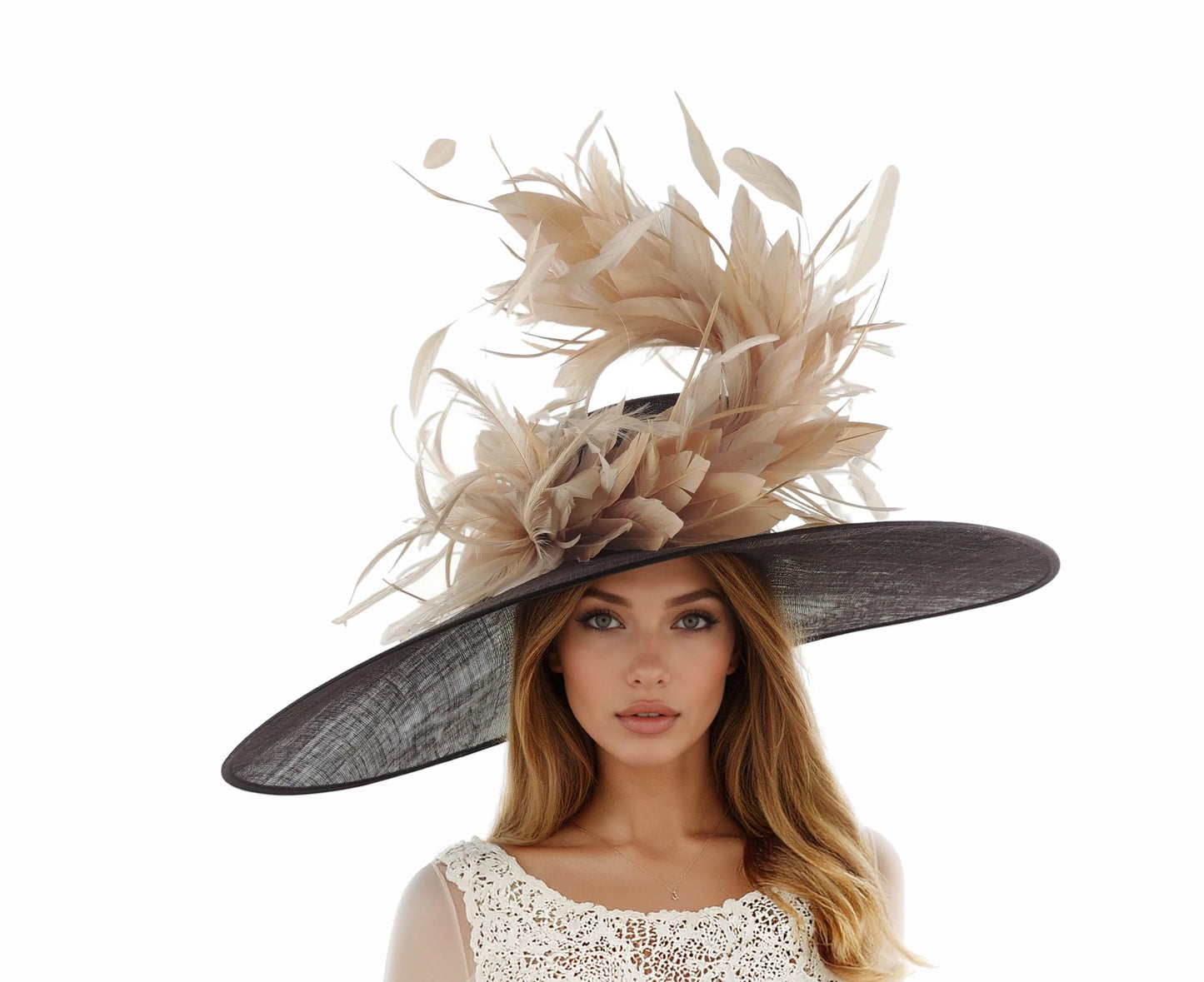 🎀 The Cassidy Wide-Brim Ascot Hat 🎀