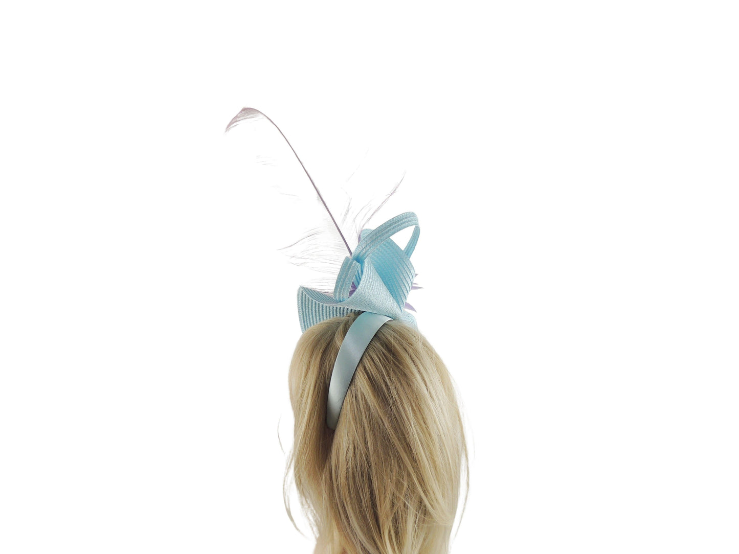 Tori Feather Wedding Fascinator Hat