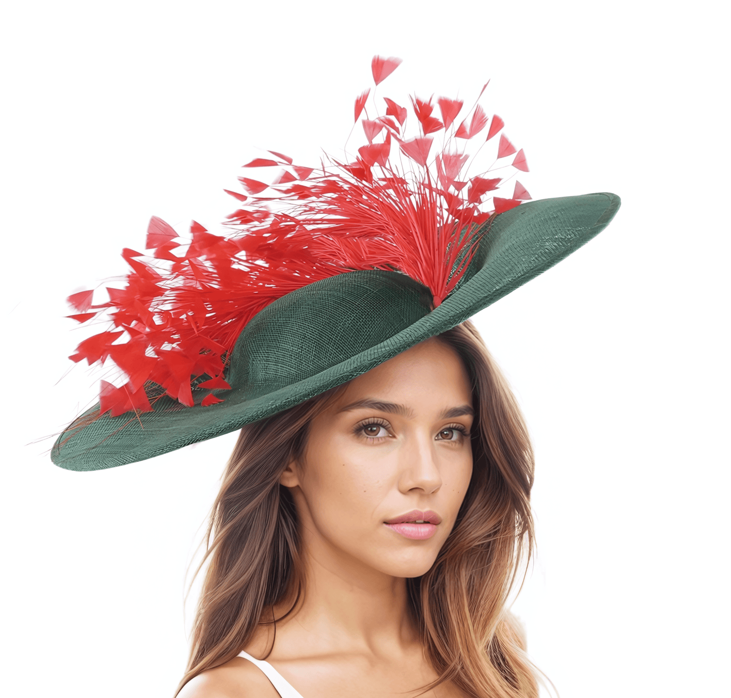 Laurie Large Ascot Disc Fascinator Hat