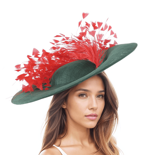 Laurie Large Ascot Disc Fascinator Hat