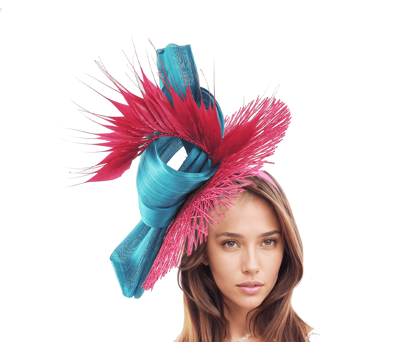 Faye Silk Bow Knot Royal Ascot Saucer Fascinator Hat