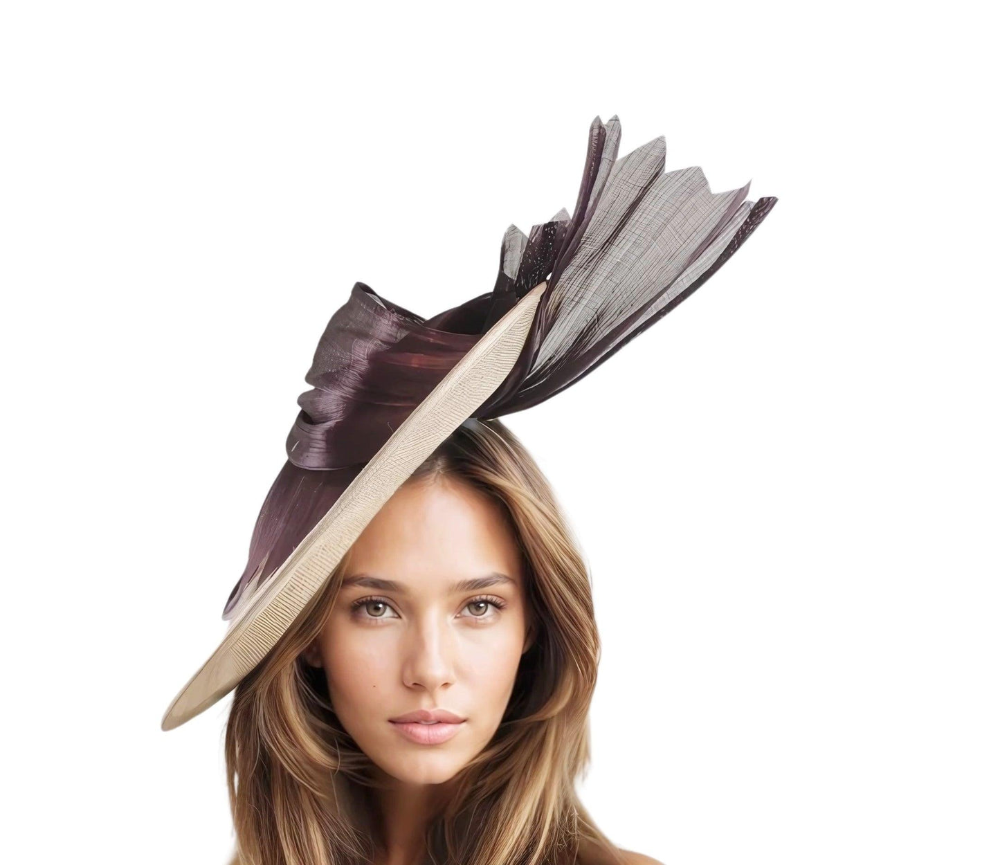 Syana Elegant Saucer Disc Fascinator Hatinator - Hats By Cressida