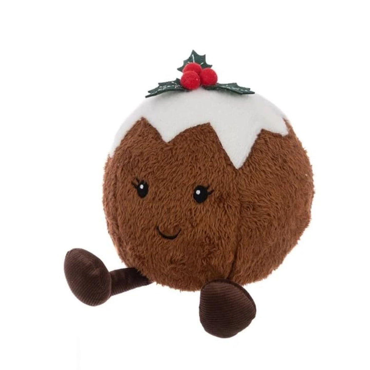 Christmas Pudding Soft Plush Sitting Ornament Figure 30cm