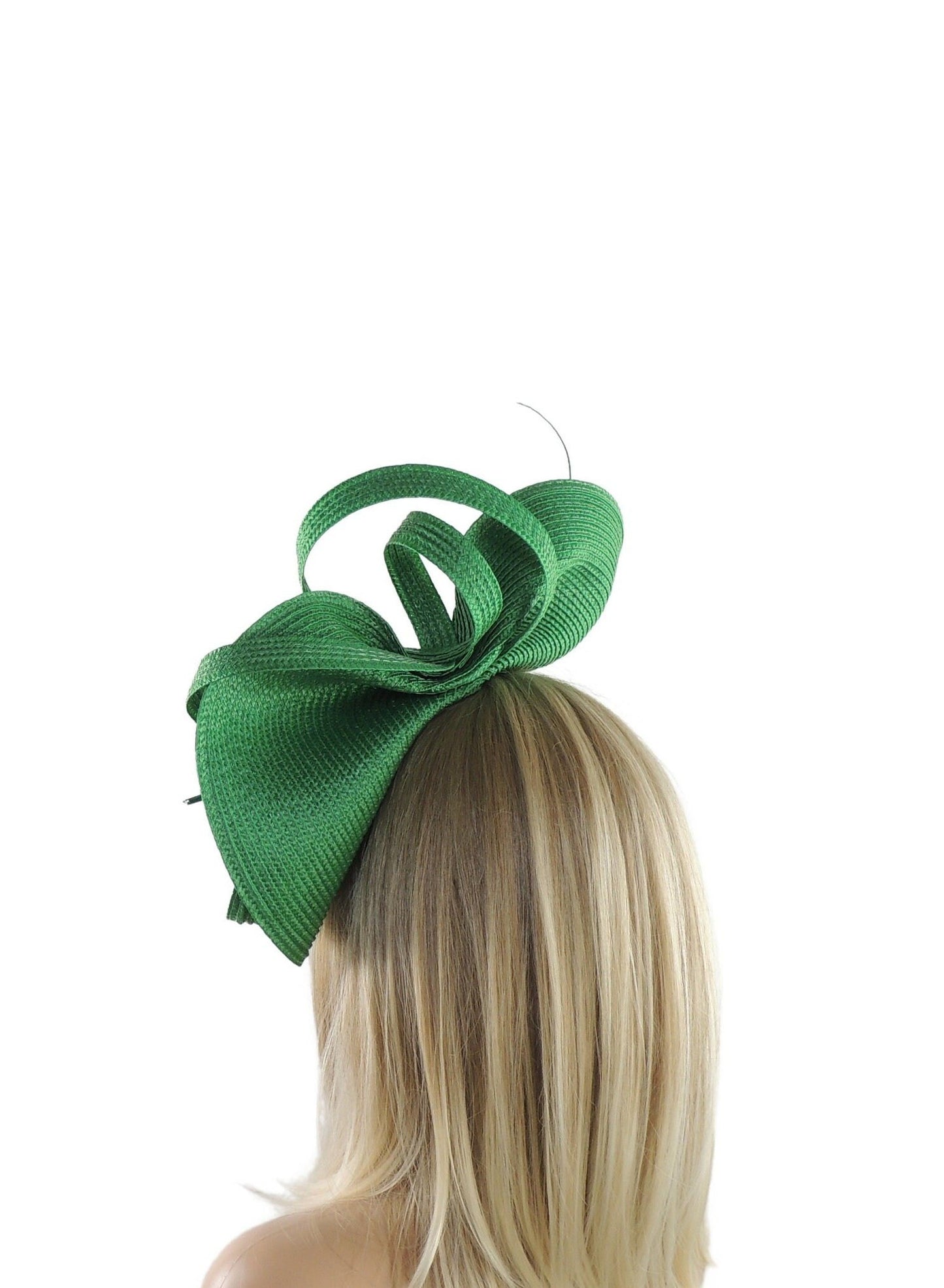Flamingo Hot Pink Statement Fascinator Womans Hat Kentucky Derby Oaks Ascot Weddings Garden Cocktail Tea Parties Church Hatinator Bright