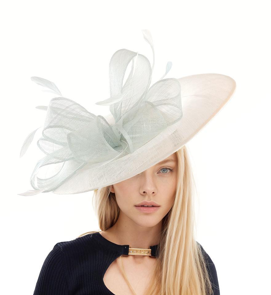 Petronella Large Ascot Disc Fascinator Hat