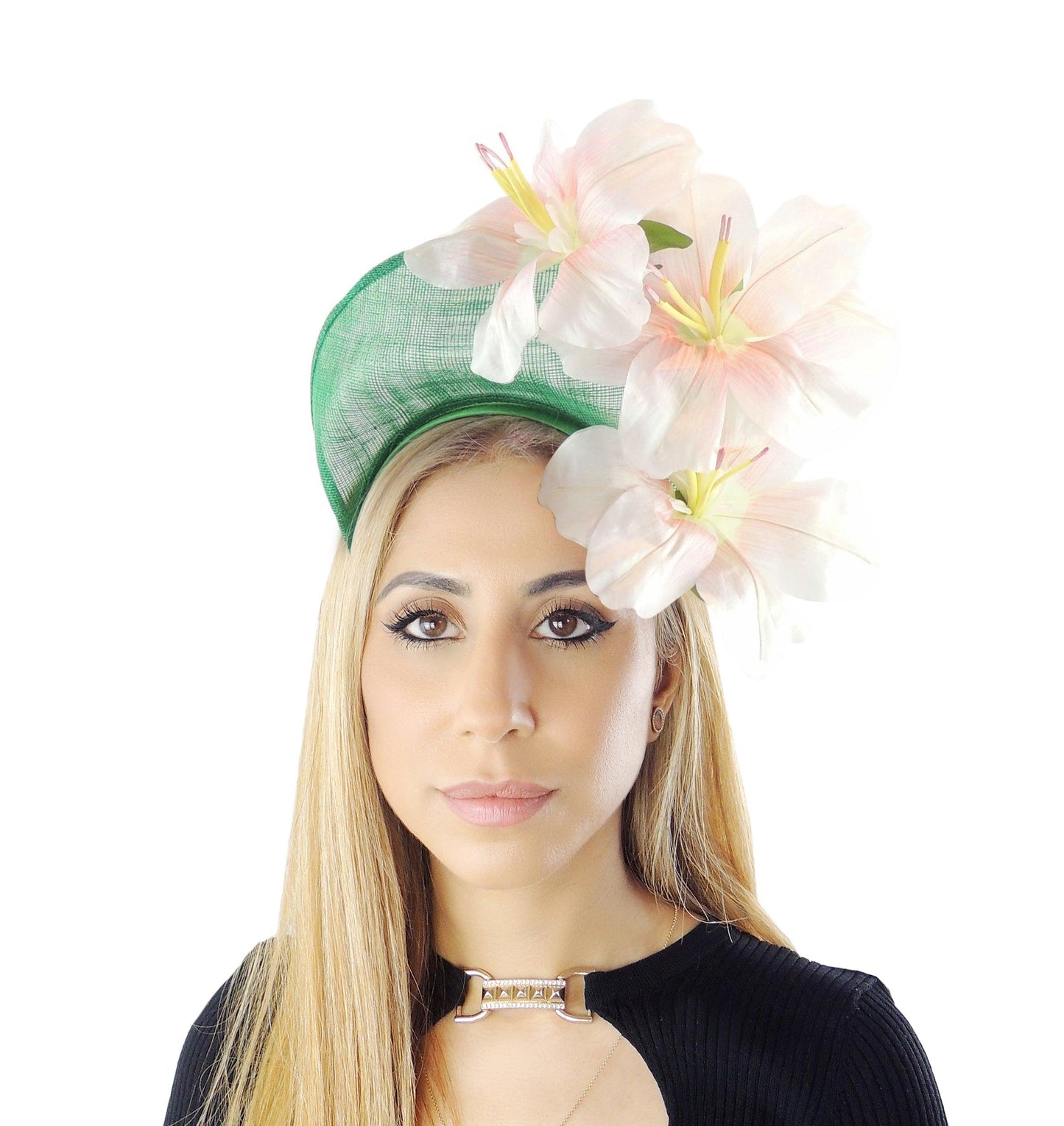 Antoinette Halo Crown Ascot Fascinator Hat