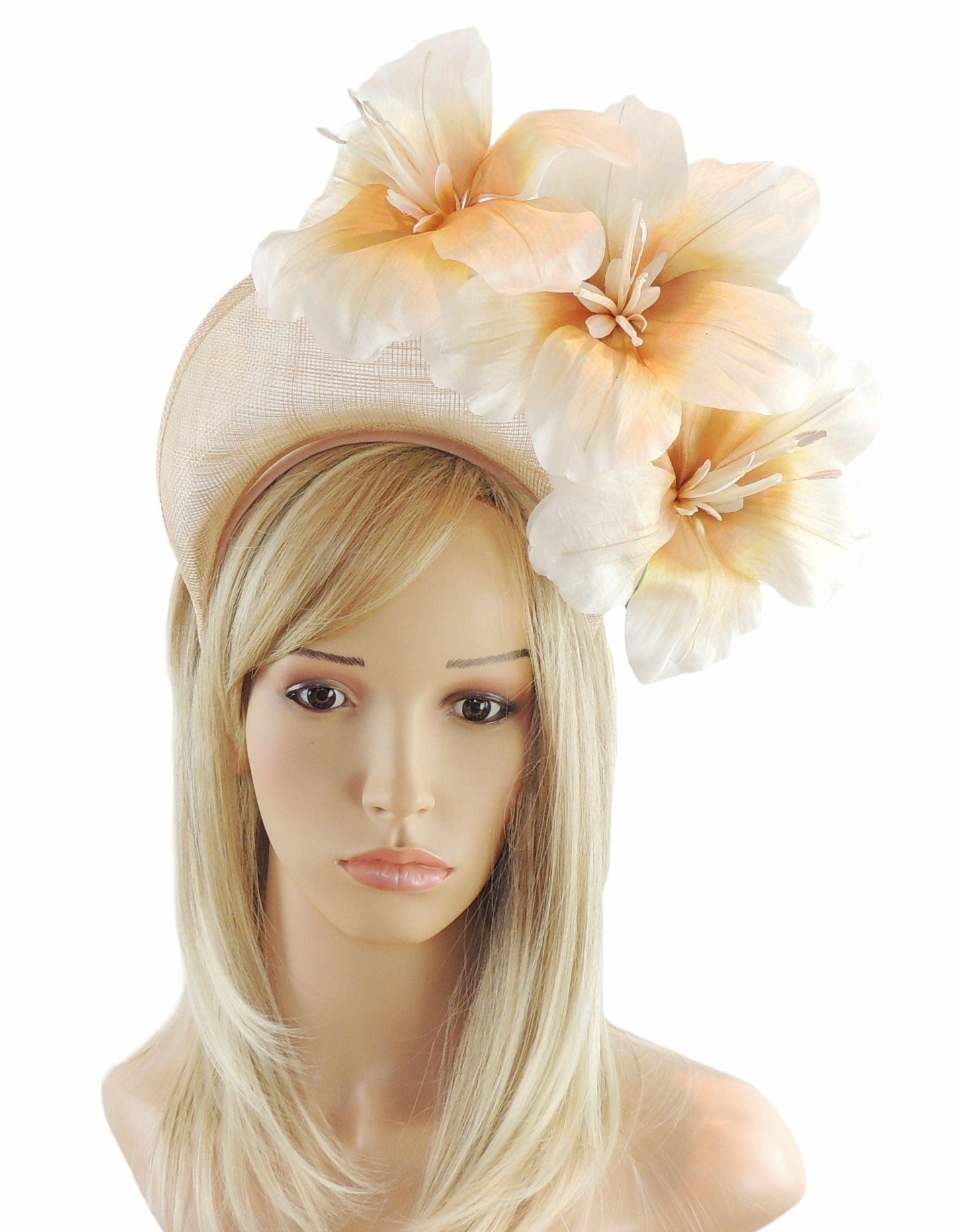 Antoinette Halo Crown Fascinator Hat - Hats By Cressida