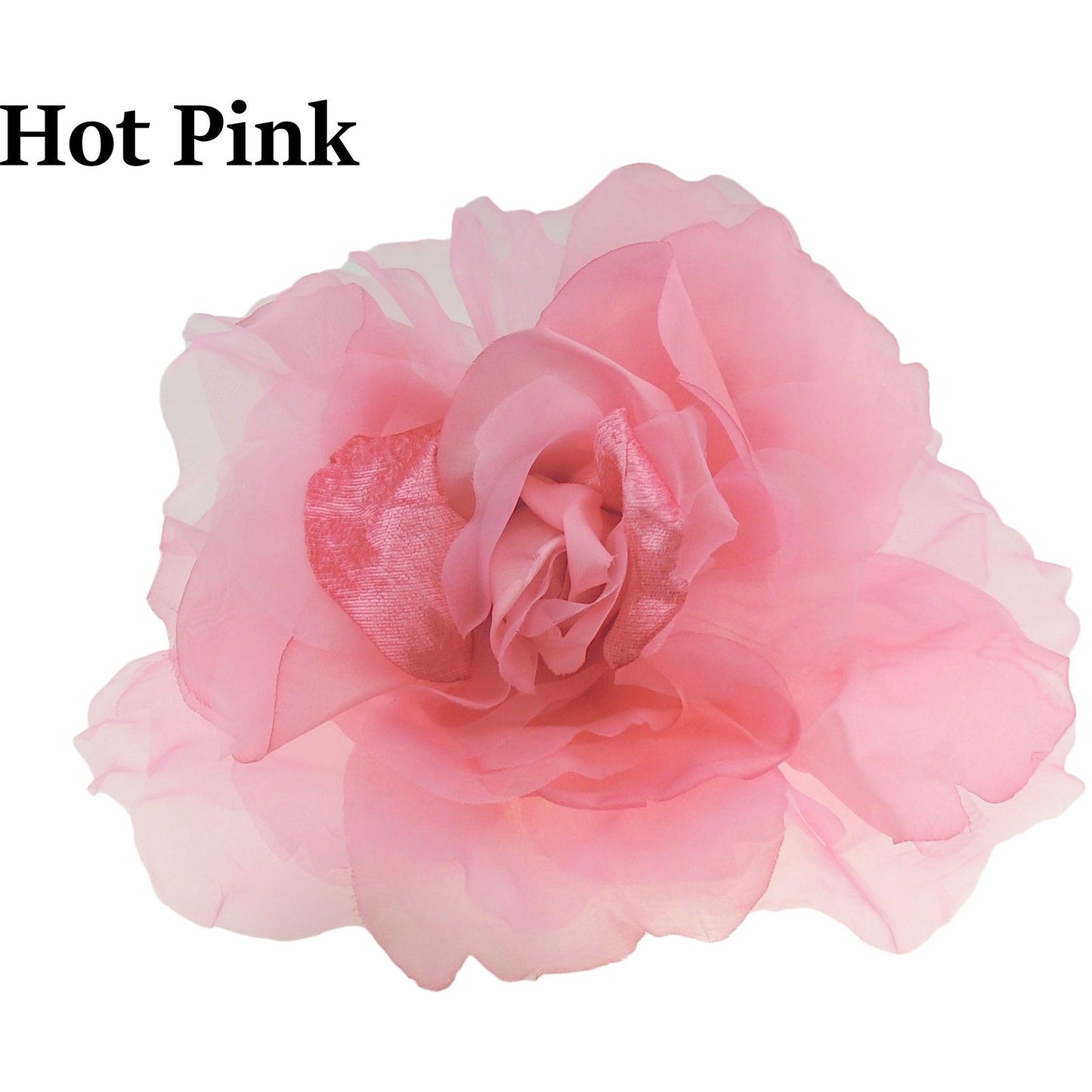 Ariel Feather Silk Flower Saucer Fascinator - Hats By Cressida