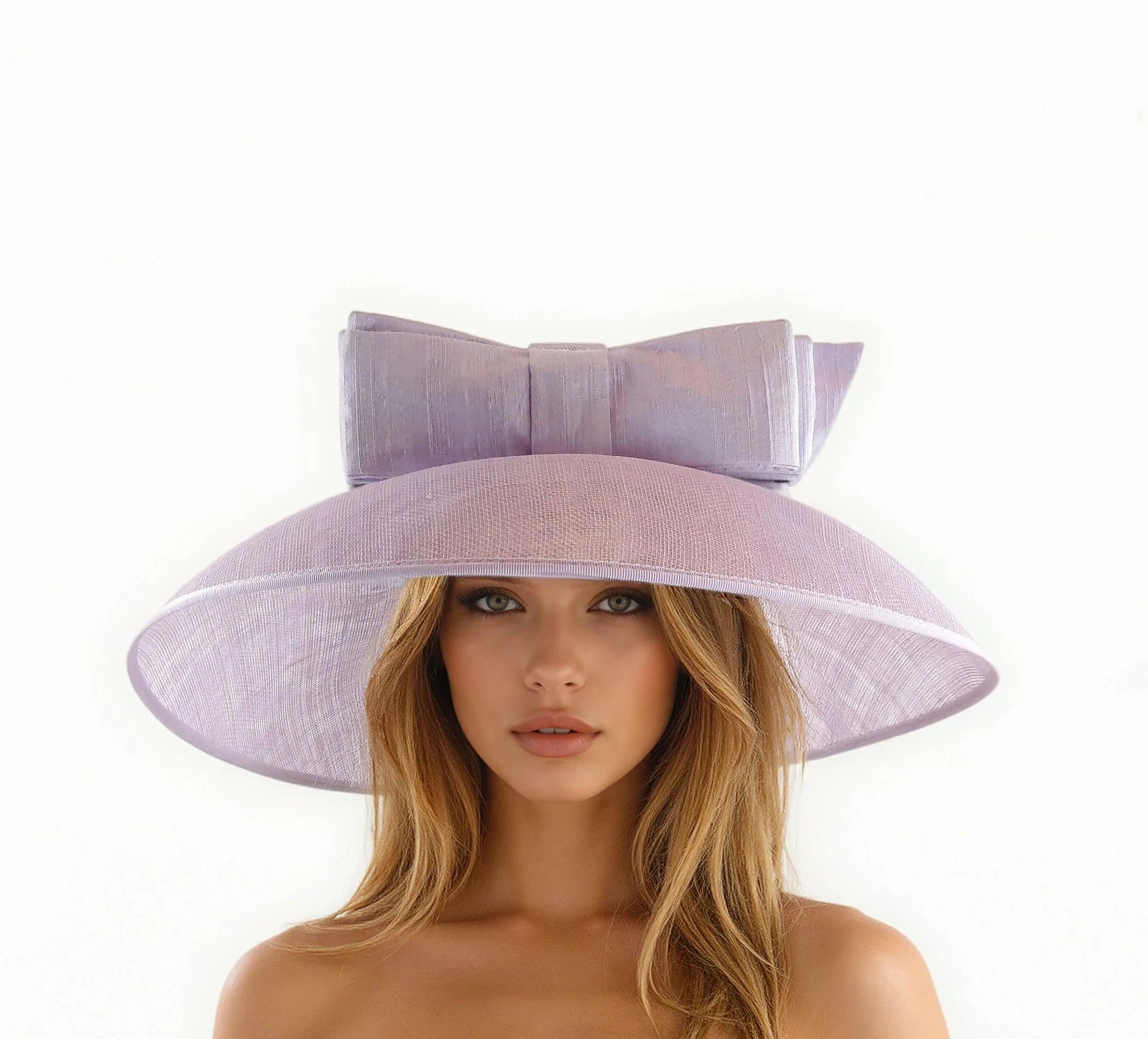 Cappello Da Donna Tesa Larga - Floreale Per Matrimonio, Kentucky Derby, Ascot - A045 Lawliet