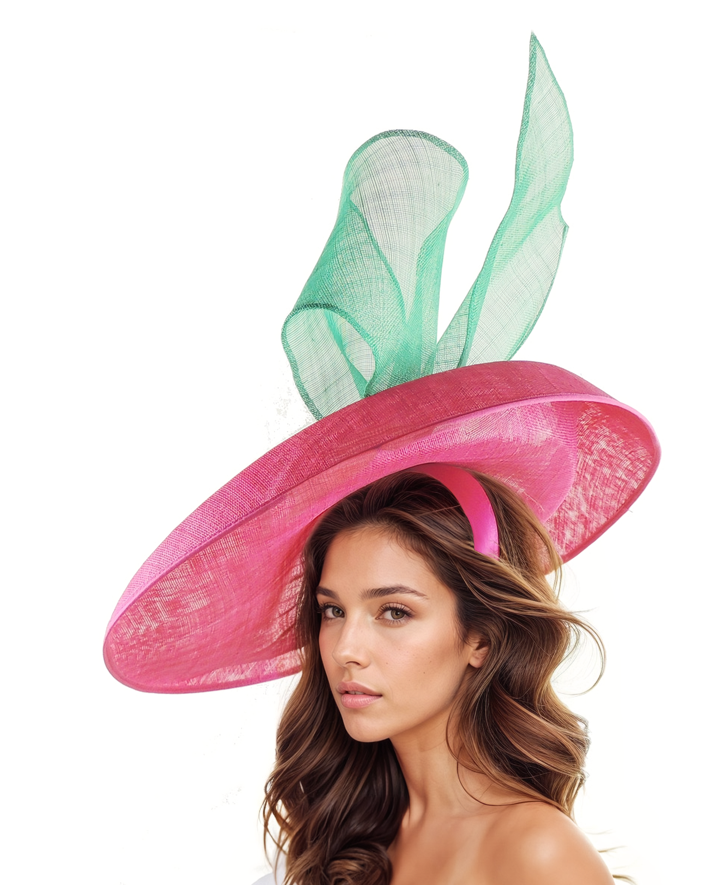 Barn Owl Large Bow Saucer Royal Ascot Fascinator Hatinator - Hats By Cressida