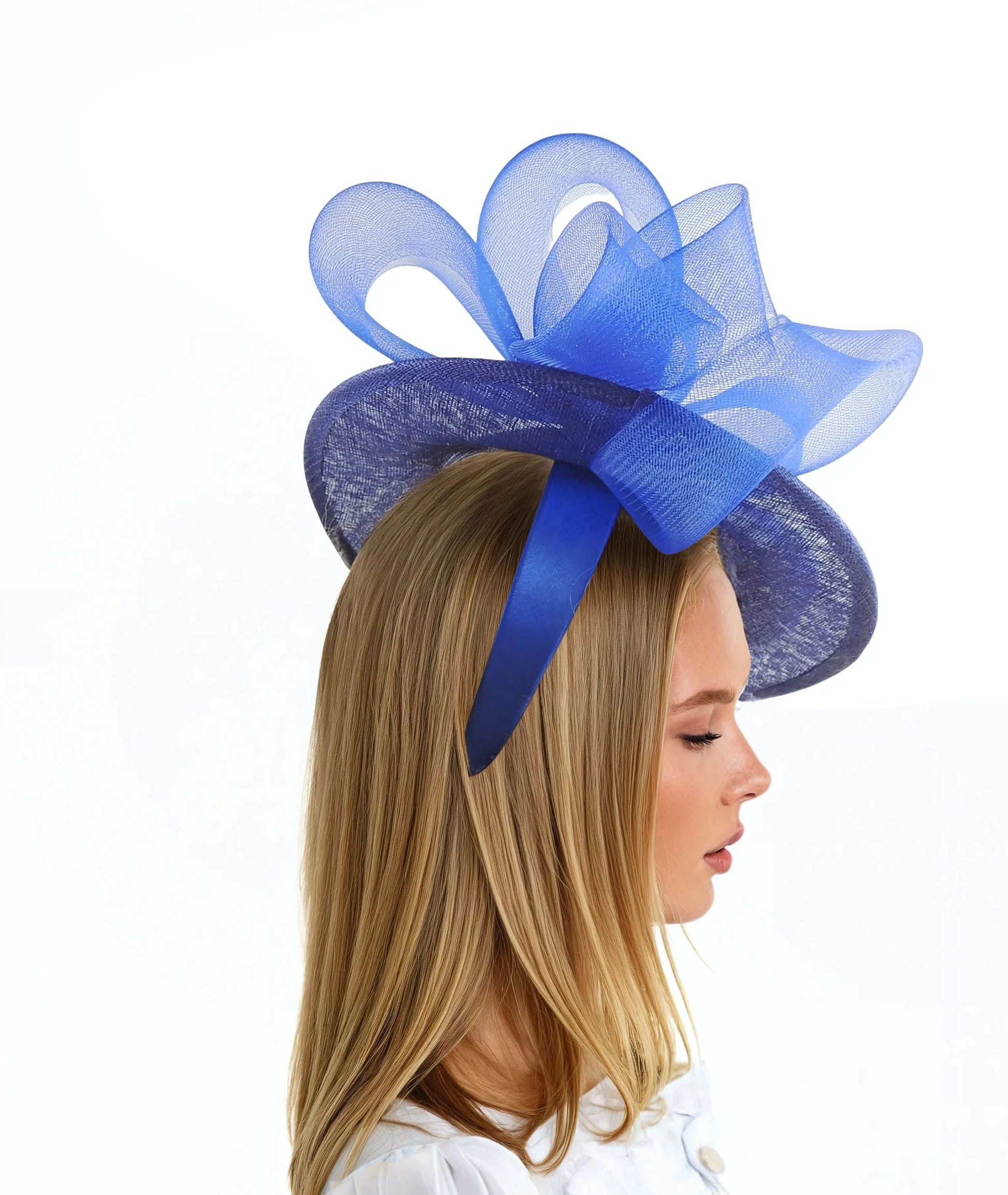 Brita Saucer Disc Wedding Kentucky Derby Fascinator - Hats By Cressida