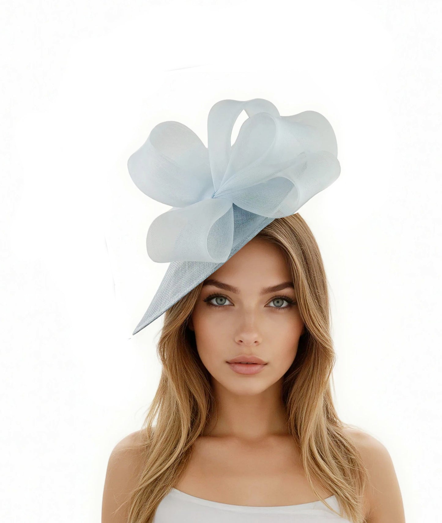 Brita Saucer Disc Wedding Kentucky Derby Fascinator - Hats By Cressida