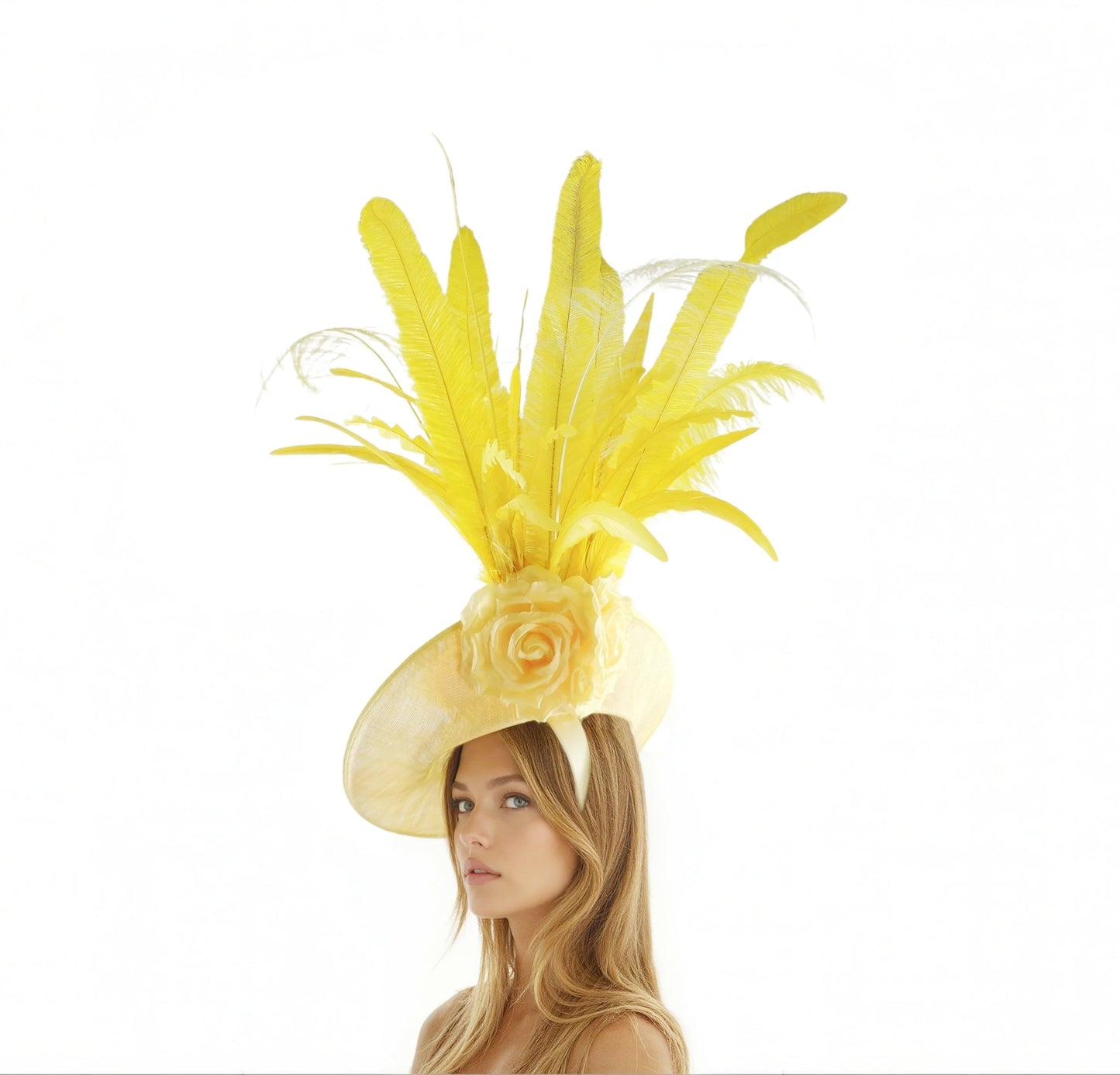 Caithness Large Statement Royal Ascot Fascinator Hat - Hats By Cressida