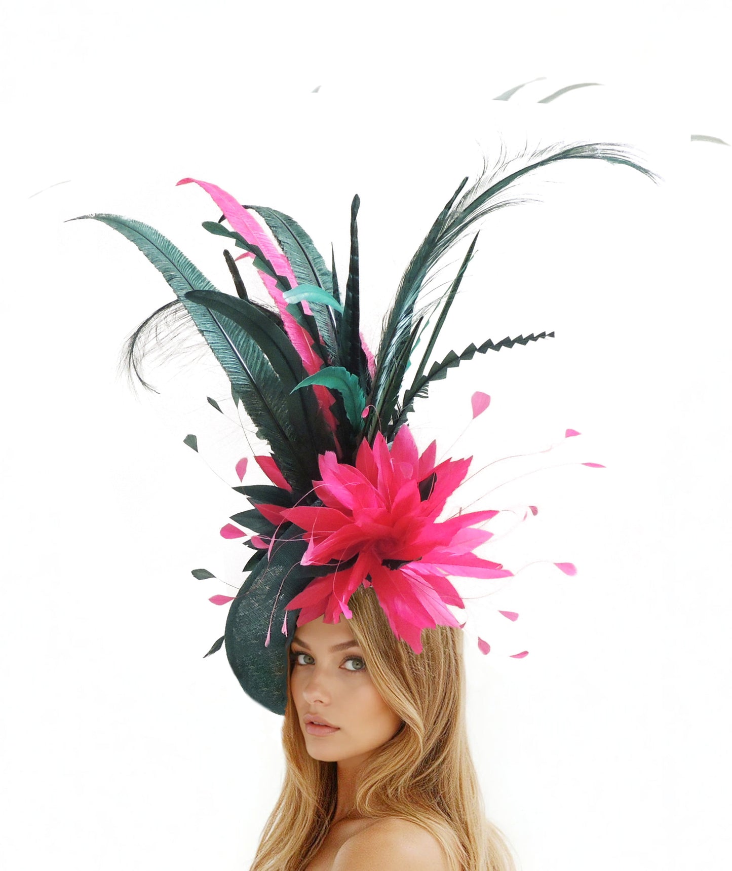 Caithness Large Statement Royal Ascot Fascinator Hat - Hats By Cressida