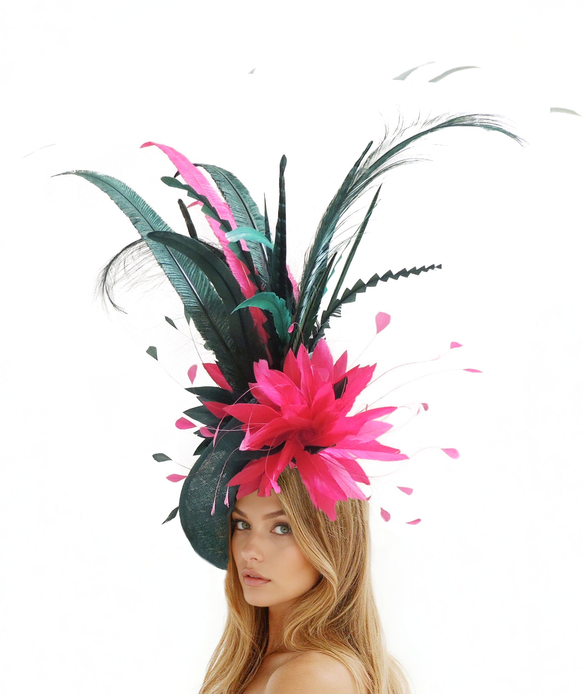 Caithness Large Statement Royal Ascot Fascinator Hat - Hats By Cressida
