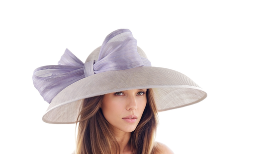 Saskia Classic Audrey Hepburn Style Royal Ascot Kentucky Derby Hat