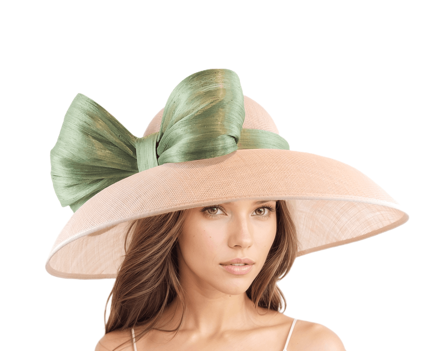 Saskia Classic Audrey Hepburn Style Royal Ascot Kentucky Derby Hat