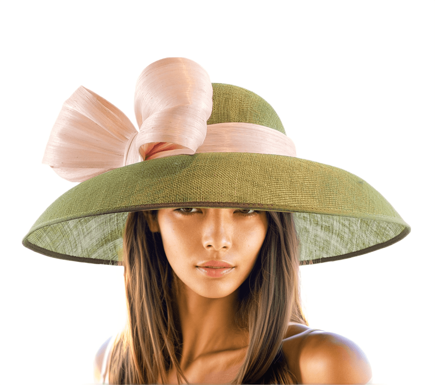 Saskia Classic Audrey Hepburn Style Royal Ascot Kentucky Derby Hat