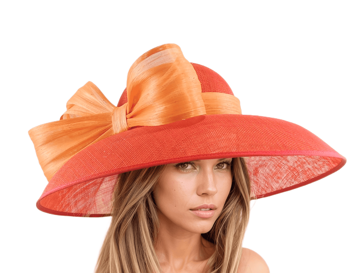 Saskia Classic Audrey Hepburn Style Royal Ascot Kentucky Derby Hat