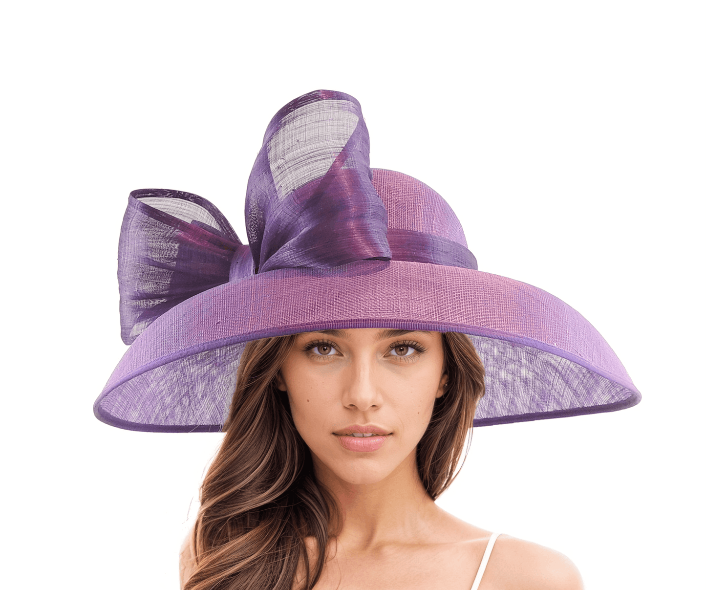 Saskia Classic Audrey Hepburn Style Royal Ascot Kentucky Derby Hat