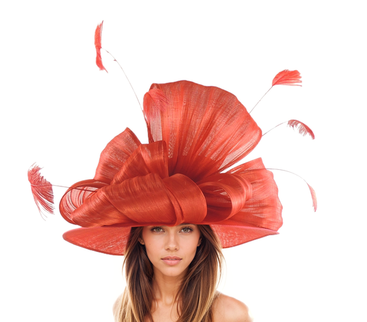 Fleur Silk Kentucky Oaks Derby Wide Brimmed Hat Many Colours
