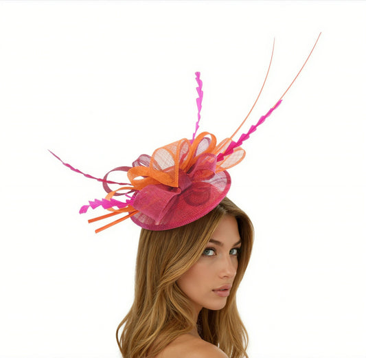 CeeCee Cocktail Wedding Fascinator Hat