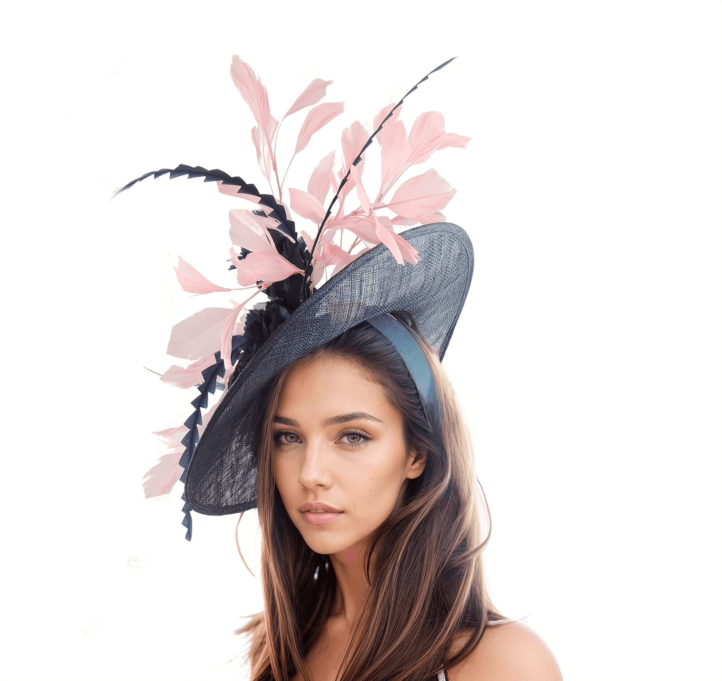 Dakota Large Ascot Disc Fascinator Hat