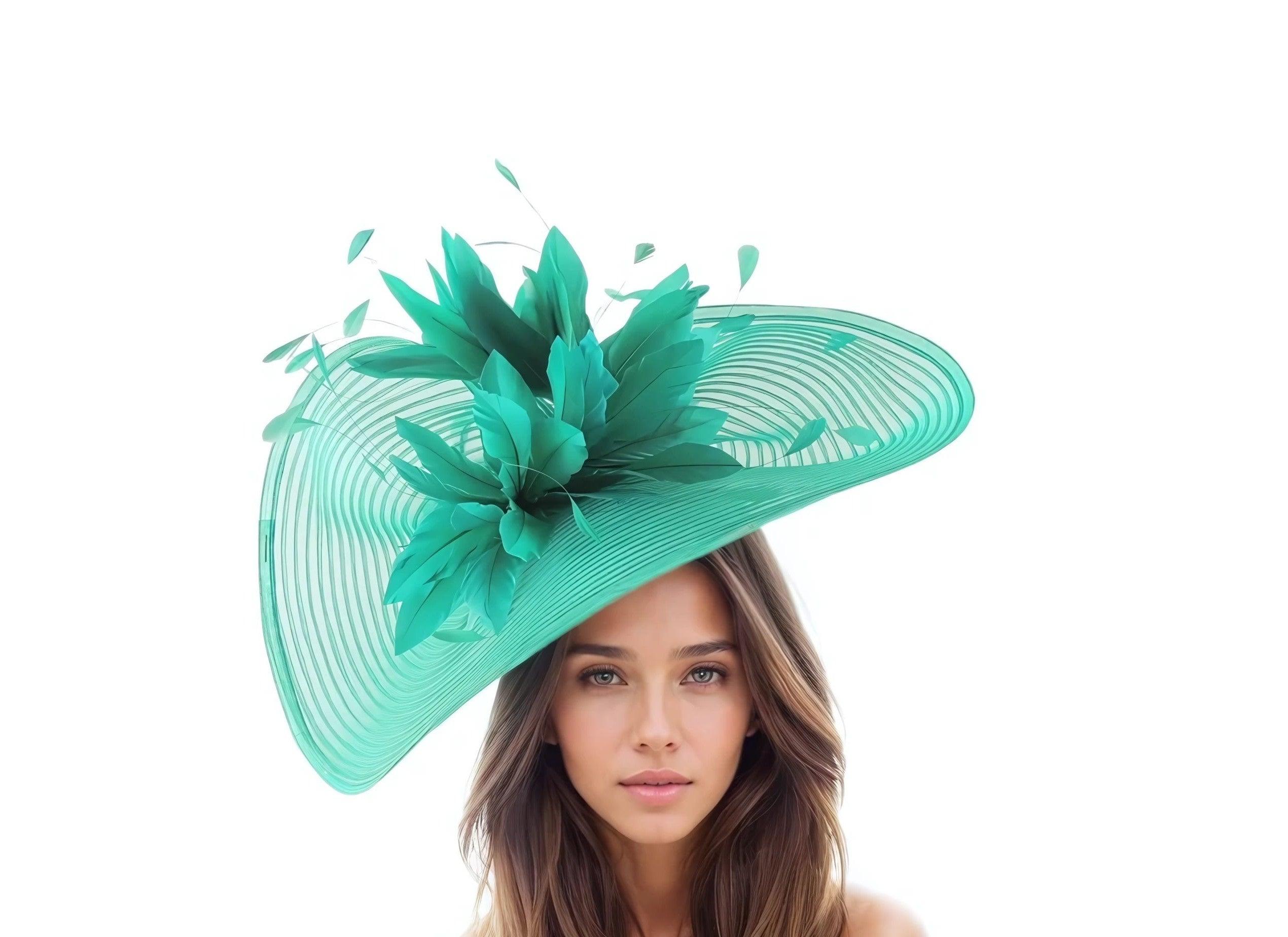 Large Feather Hatinators & Saucer Fascinators – Hats By Cressida