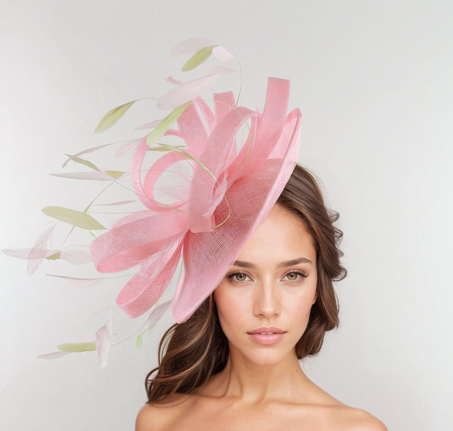 Million Dollar Saucer Disc Fascinator Hat