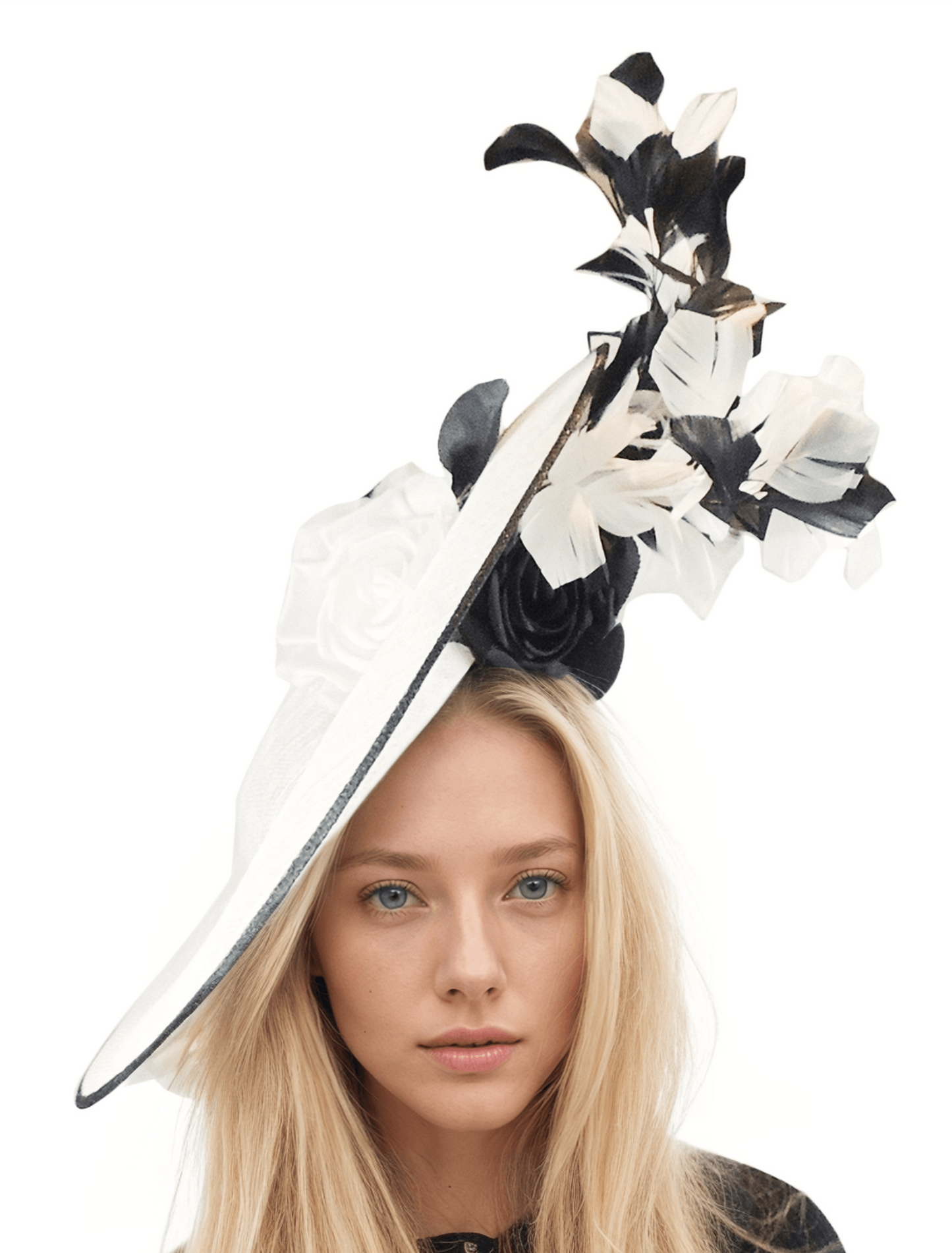 Gabi Large Ascot Disc Fascinator Hat