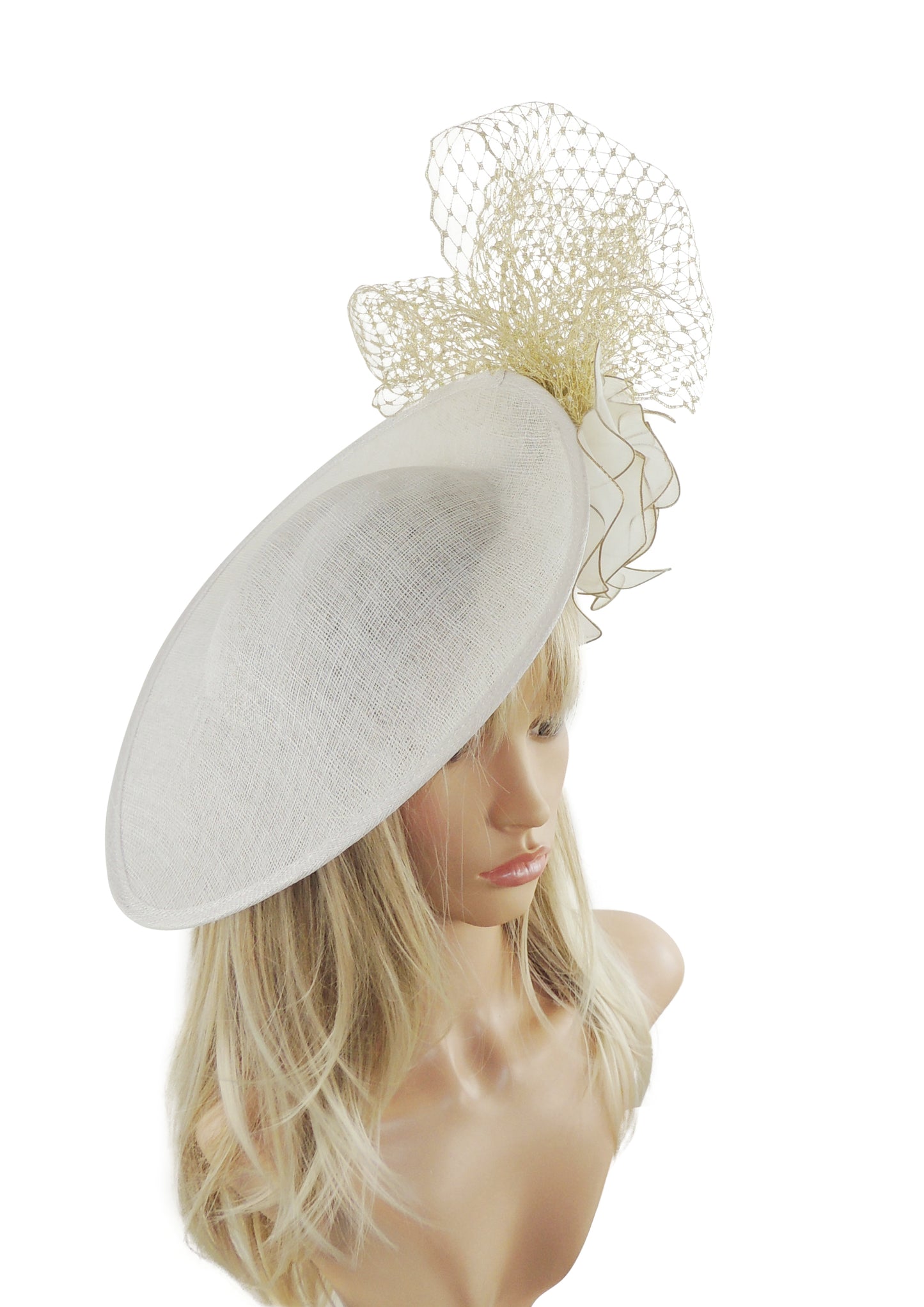 Meridith Bridal Tea Party Shower Fascinator Hat