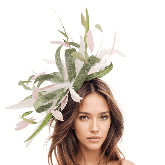 Melik Wedding Guest Ascot Fascinator Hat