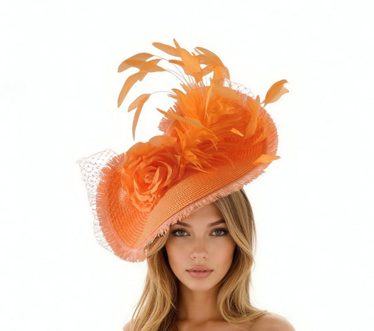 🎀 Verity -Tea Party Fascinator Hat 🌸💙