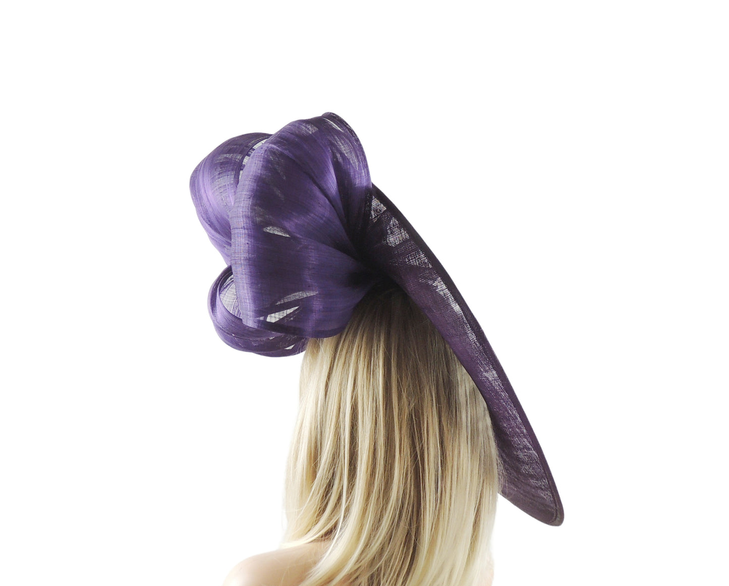 🌿 Klara Abaca Silk Feather-Free Saucer Fascinator 🎩✨