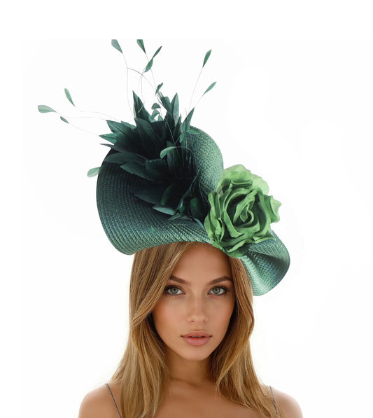 Elsje Tea Party Feather Fascinator