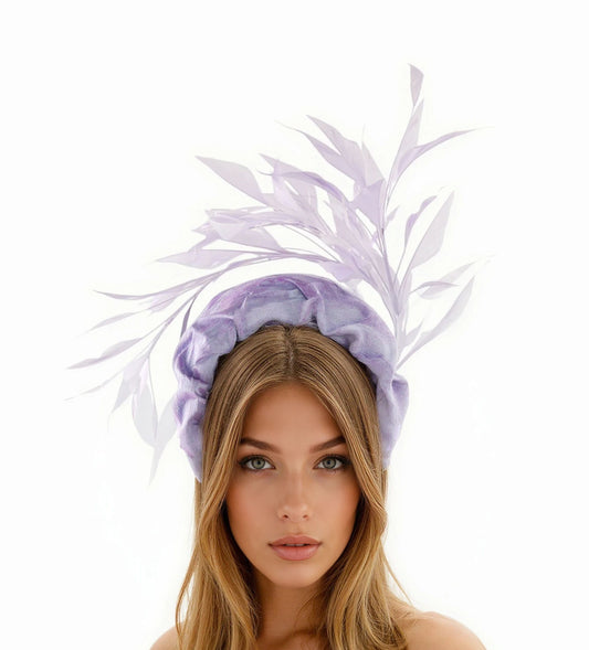 Antonia Sillk Super Padded Aliceband Fascinator Hat