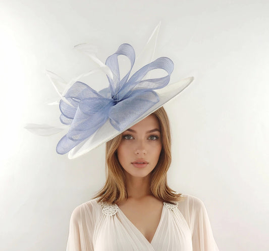 Petronella Fascinator Hat | Saucer Hat | Mother of the Bride Hat | Royal Ascot Headpiece