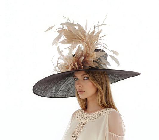 🎀 The Cassidy Wide-Brim Ascot Hat 🎀