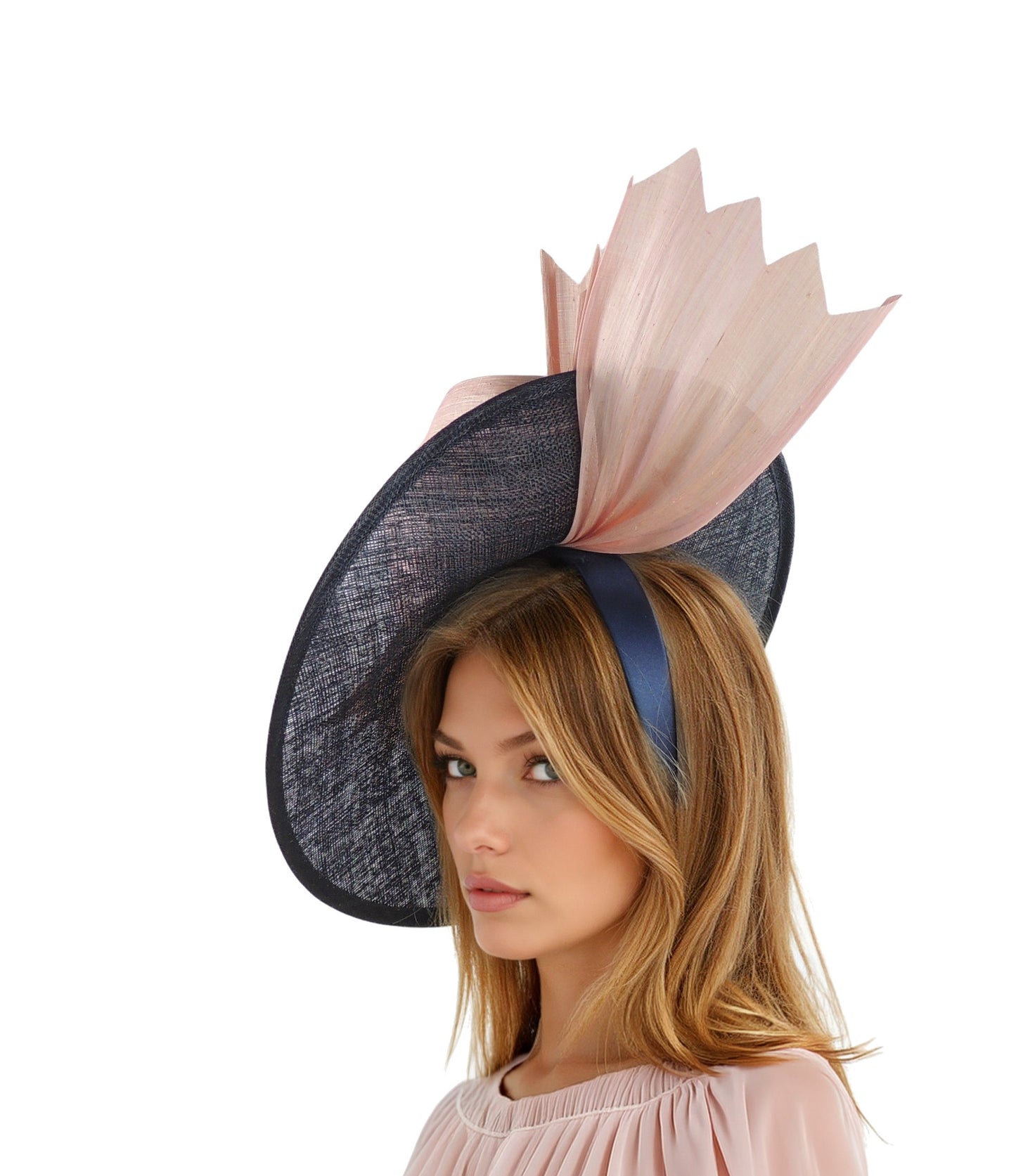 Syana - Saucer Fascinator Hat - Kentucky Derby Royal Ascot Wedding Tea Party Formal Headpiece