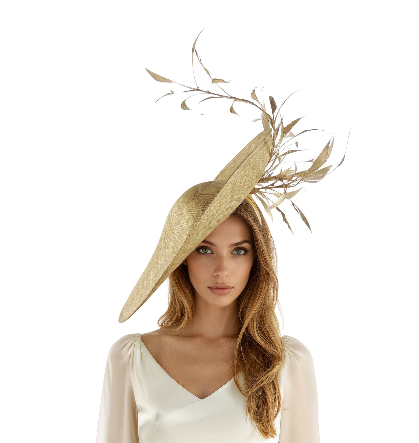 Tessa Large Race Day Wedding Fascinator Hat