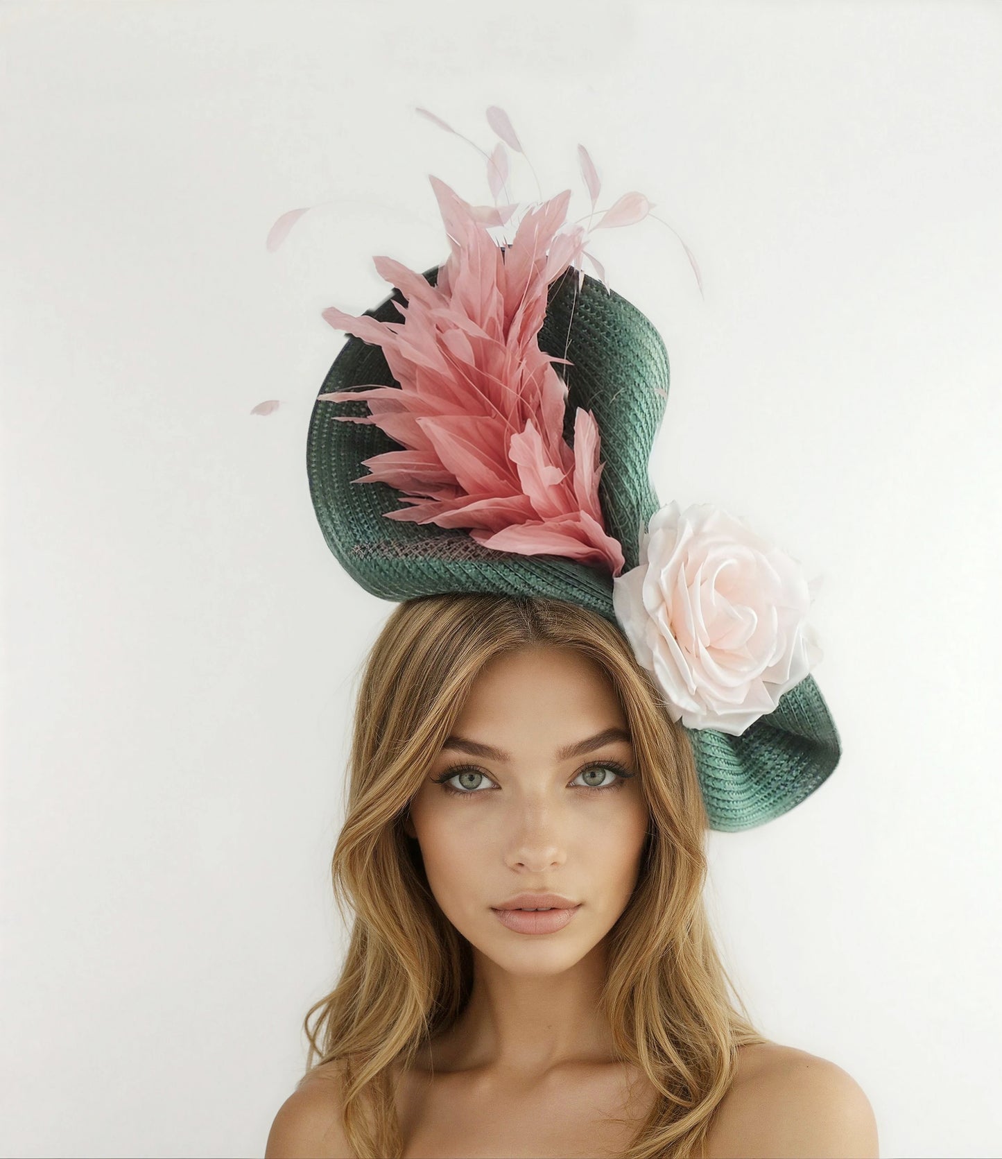 Elsje Tea Party Feather Fascinator