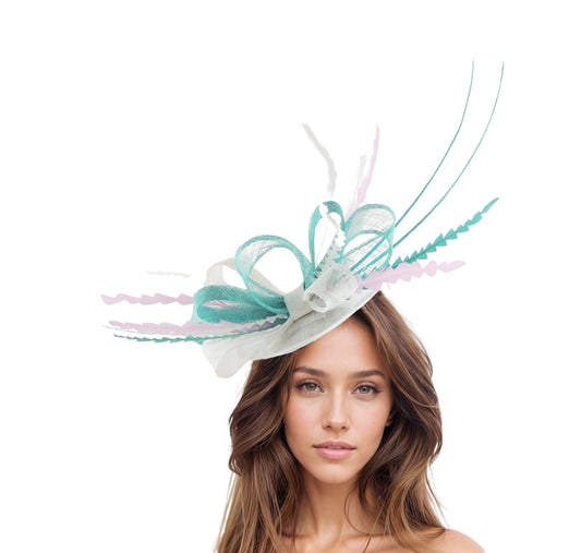 CeeCee Cocktail Wedding Fascinator Hat