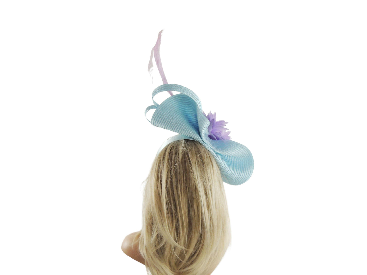 Tori Feather Wedding Fascinator Hat